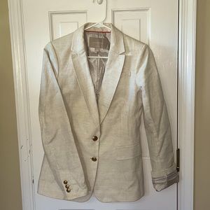 Banana Republic linen blazer. Ladies size 4 Barely worn